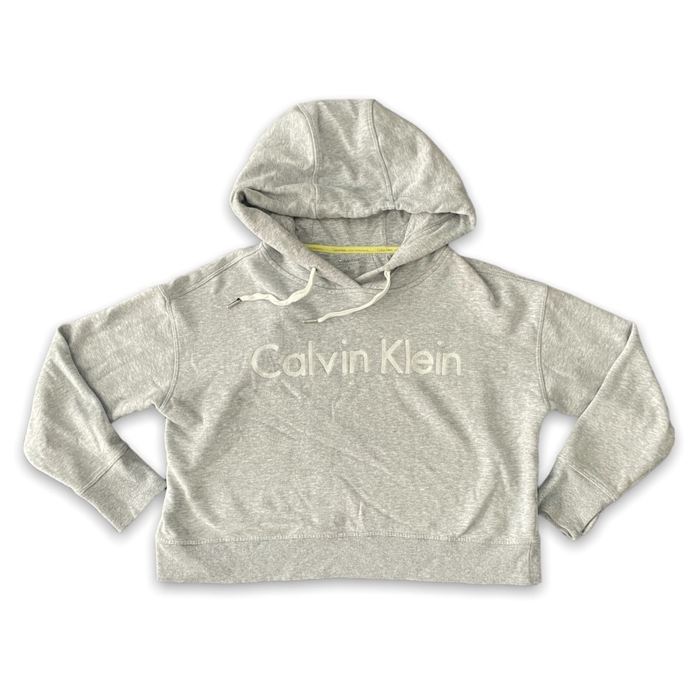 Calvin Klein Performance Short Hooded Pullover Sweatshirt Women’s MEDIUM